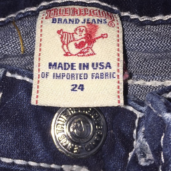 True Religion Jeans size 24 - Picture 2 of 4